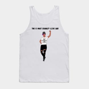 This Is What Disability Looks Like Invisible Illness Tank Top